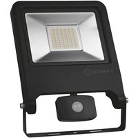 Ledvance - Flutlicht mit Bewegungssensor 50W 4500lm Natürliches Licht 4000k Schwarzer Körper von LEDVANCE