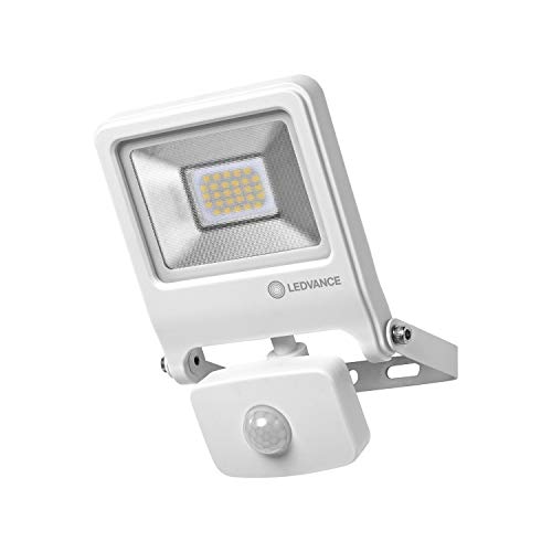 Ledvance LED Fluter, Leuchte für Außenanwendungen, Warmweiß, Integrierter Tageslicht- und Bewegungssensor, Endura Flood Sensor von Ledvance