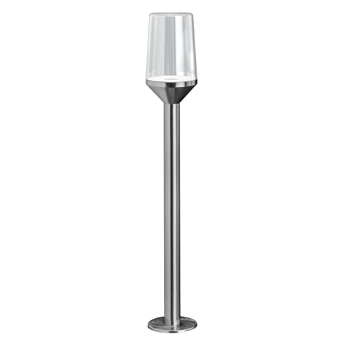 LEDVANCE LED Stehleuchte und Wegeleuchte für E27 Leuchtmittel, Design Leuchte in Kelchoptik für Außen, 80cm Höhe, Edelstahl, ENDURA CLASSIC CALICE 80CM E27 von LEDVANCE