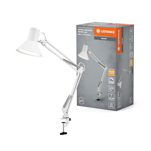LEDVANCE Office Line Desk Retro Clip 9W 830 Dimmable White LEDVANCE Office Line Desk Retro Clip 9W 830 Dimmable White von LEDVANCE
