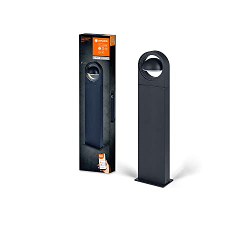 LEDVANCE SMART+ Outdoor WiFi-Wegeleuchte 6,7W, 420lm, grau, regulierbares Weißlicht, dimmbar, mit ausrichtbarem Leuchtenkopf, steuerbar per App, kompatibel mit Amazon, Google und Co. LEDVANCE SMART+ Outdoor WiFi-Wegeleuchte 6,7W, 420lm, grau, regulierbares Weißlicht, dimmbar, mit ausrichtbarem Leuchtenkopf, steuerbar per App, kompatibel mit Amazon, Google und Co. von LEDVANCE