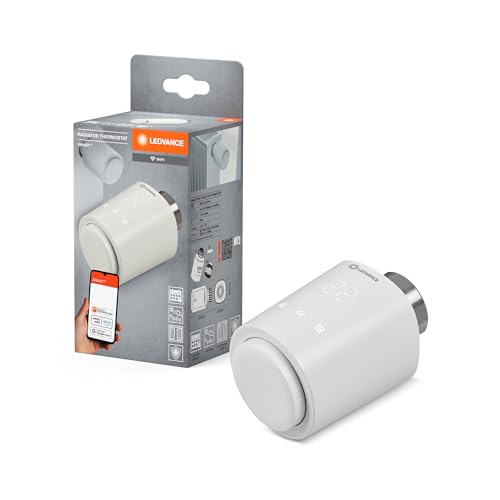 LEDVANCE SMART+ WiFi Heizkörperthermostat, IP20, Kunststoff, weiß, Weiss von LEDVANCE