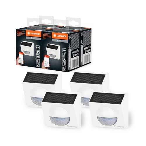 LEDVANCE SMART+ WiFi Outdoor-Bewegungsmelder, IP65, Kunststoff, weiß, 4-Pack LEDVANCE SMART+ WiFi Outdoor-Bewegungsmelder, IP65, Kunststoff, weiß, 4-Pack von LEDVANCE