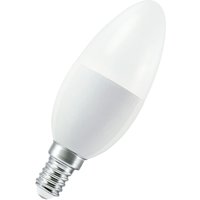 Smarte LED-Lampe mit WiFi Technologie, Sockel E14, Dimmbar, Warmweiß (2700 k), ersetzt Glühlampen mit 40 w, smart+ WiFi Candle Dimmable, 1er-Pack von LEDVANCE