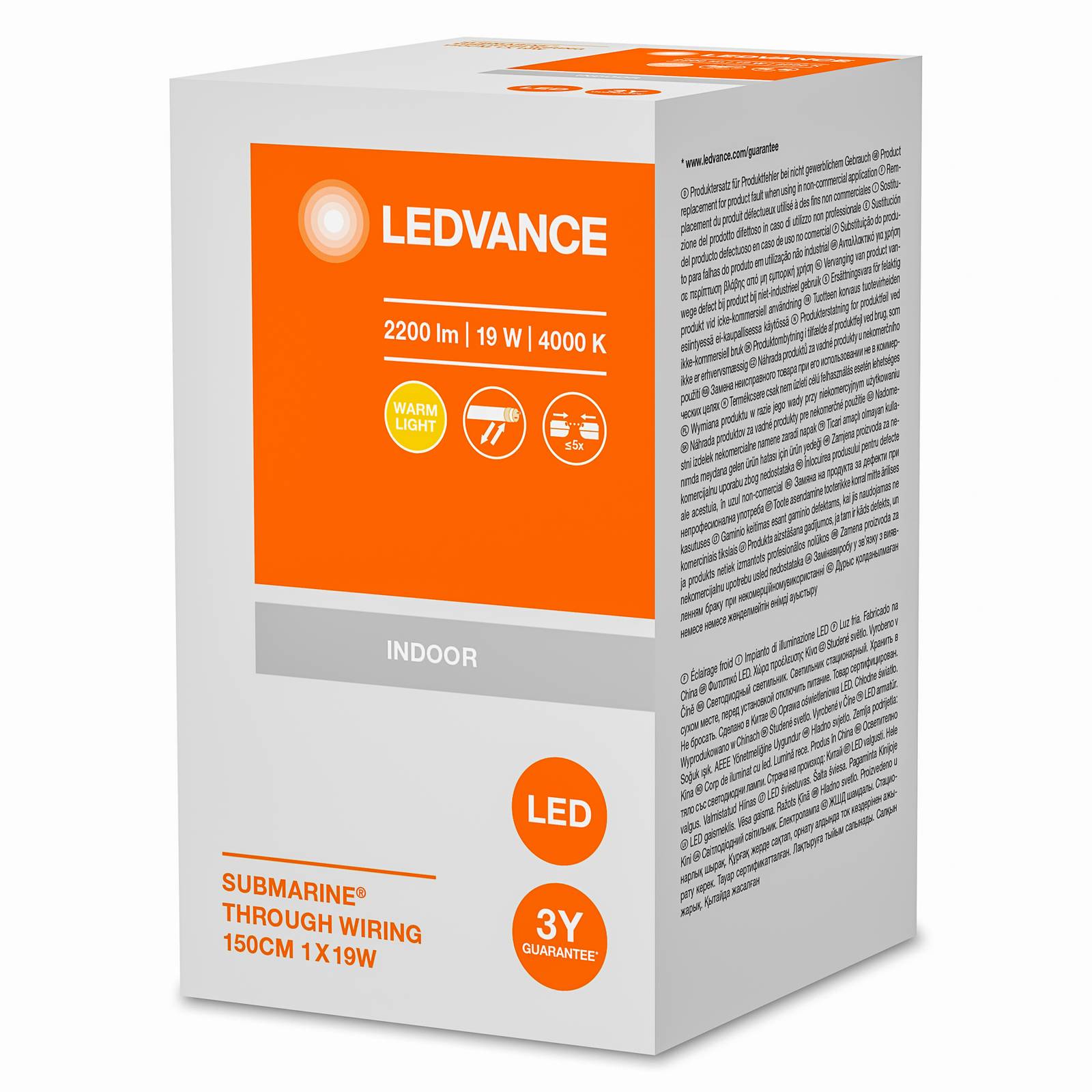 LEDVANCE Submarine Through-Wiring Decke 156 cm von LEDVANCE
