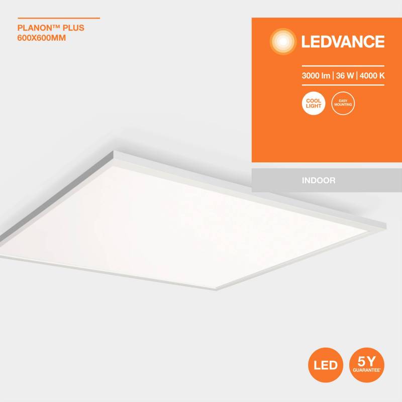 Ledvance 4058075601314 Led Panel Led 36 W Deckenleuchte Leuchte B-Ware von LEDVANCE