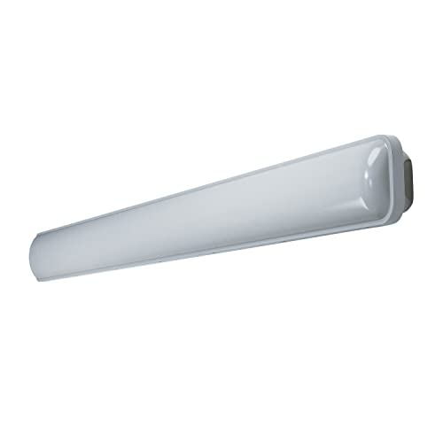 Ledvance LED Feuchtraum-Leuchte, Leuchte für Außenanwendungen, Kaltweiß, 590,0 mm x 86,0 mm x 66,0 mm, SubMARINE Integrated von Ledvance