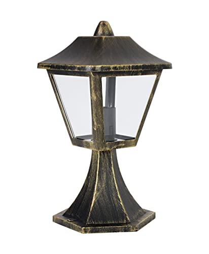 LEDVANCE LED Gartenpylone, Leuchte für Außenanwendungen, Sockel E27, Höhe: 33 cm, Endura Classic Trad von LEDVANCE