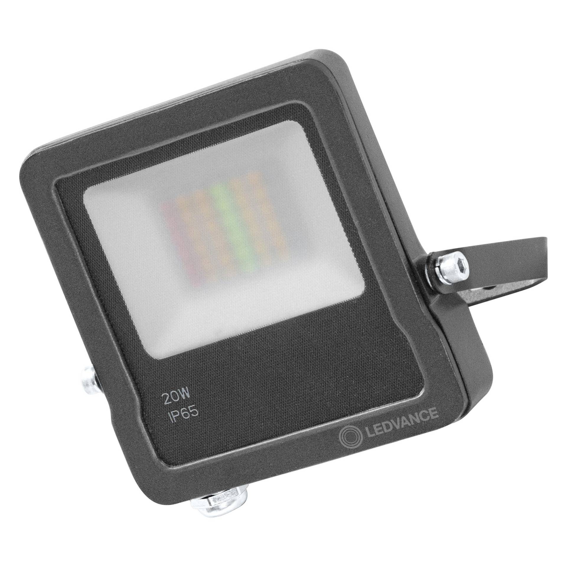Ledvance LED-Außenfluter 'Smart+' 12,5 x 15,2 cm dunkelgrau 1260 lm 20 W WLAN Ledvance LED-Außenfluter 'Smart+' 12,5 x 15,2 cm dunkelgrau 1260 lm 20 W WLAN von LEDVANCE