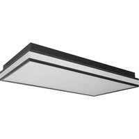 Ledvance LED-Deckenleuchte dimmbar smart mit WIFI-Technologie TW SMART WIFI ORBISMAGNET 600X300TW BK  – 4058075572775 von LEDVANCE