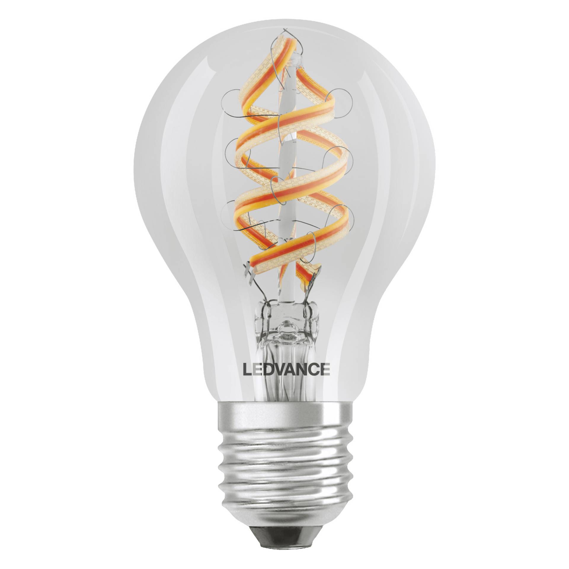 Ledvance LED-Filament Lampe 'Smart+ WiFi CLA' RGBW 4,5 W E27 300 lm, dimmbar Ledvance LED-Filament Lampe 'Smart+ WiFi CLA' RGBW 4,5 W E27 300 lm, dimmbar von LEDVANCE