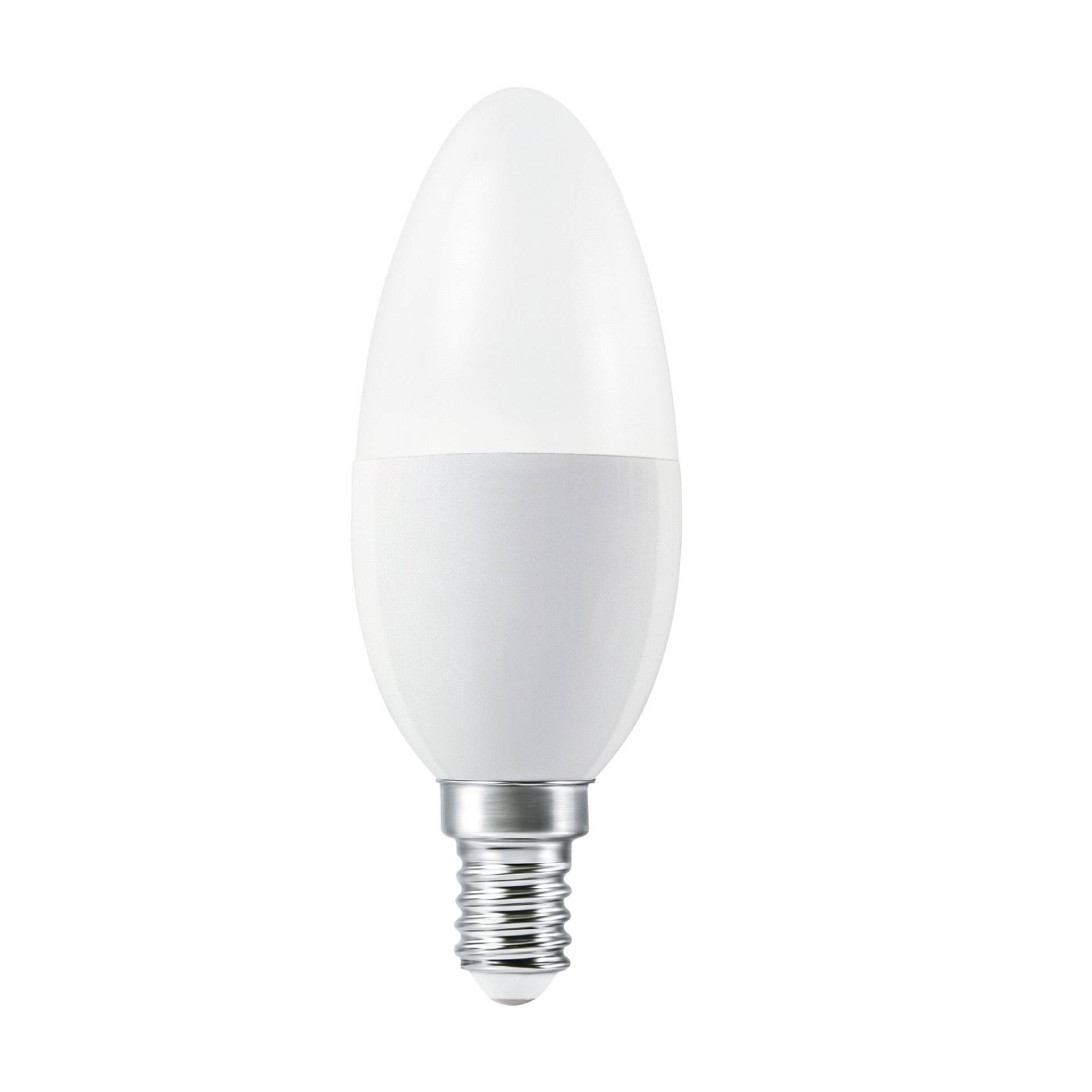 Ledvance LED-Kerzenlampe 'Smart+ WiFi CLB' warmweiß 4,9 W E14 470 lm, dimmbar 3er-Pack Ledvance LED-Kerzenlampe 'Smart+ WiFi CLB' warmweiß 4,9 W E14 470 lm, dimmbar 3er-Pack von LEDVANCE