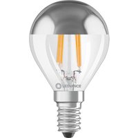 Ledvance LED-Lampe Classic P 31 MIR, E14, 4W, 827 FIL SIL - 350 lm Ledvance LED-Lampe Classic P 31 MIR, E14, 4W, 827 FIL SIL - 350 lm von LEDVANCE