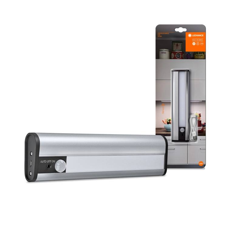 Ledvance LED-Leuchte Linear 20 cm x 5 cm x 2,2 cm Silber von LEDVANCE