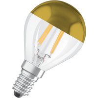 Ledvance LED-Leuchtmittel LED Retrofit CLASSIC P Mirror 34  4 W/2700 K E14  - 4058075456549 von LEDVANCE
