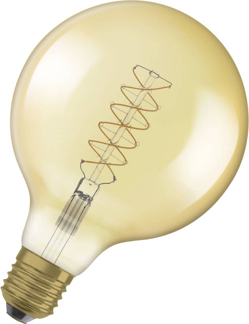 Ledvance LED Leuchtmittel Vintage 1906 Globe G125 E27 4,8 W dimmbar amber von LEDVANCE