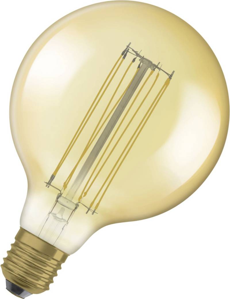Ledvance LED Leuchtmittel Vintage 1906 Globe G125 E27 8,8 W dimmbar amber von LEDVANCE