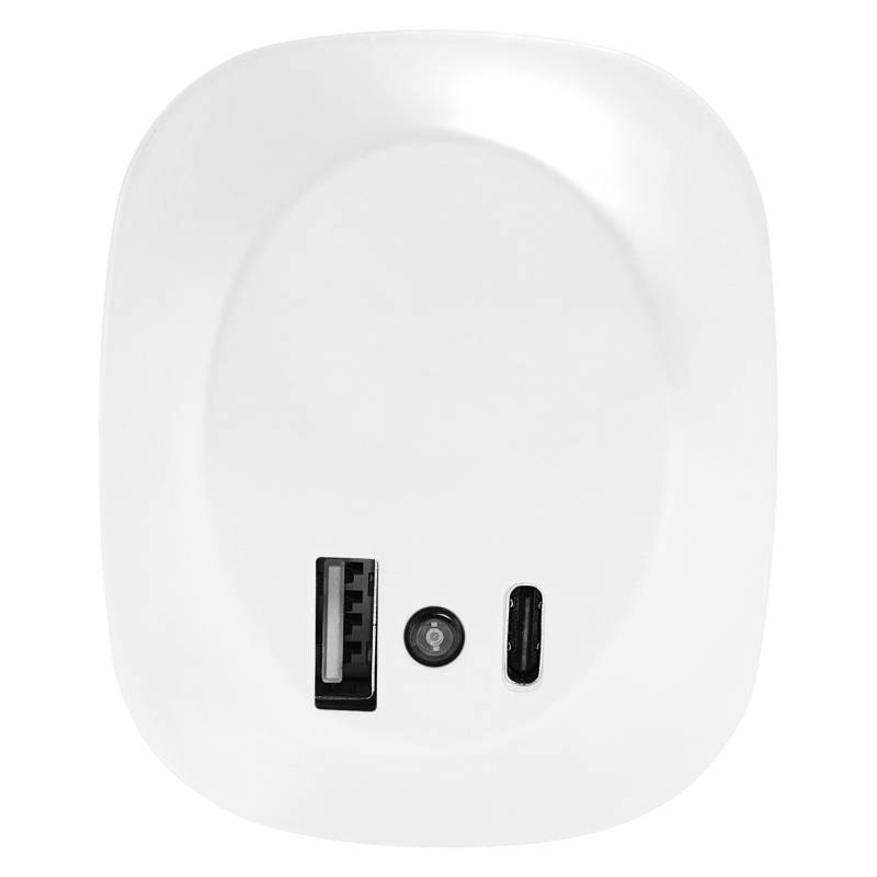 Ledvance LED-Nachtlicht 'Lunetta Edge' weiß USB A/C 58 x 60 x 70 mm von LEDVANCE