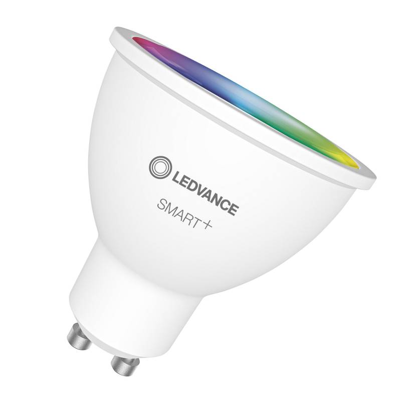 Ledvance LED-RGB-Reflektorlampe 'Smart+' 5,5 cm 350 lm 5 W GU10 weiß WLAN Tunable White 3 Stk. von LEDVANCE