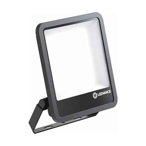 Ledvance LED-Scheinwerfer aus Aluminium, schwarz, 167 W, 25.000 lm, 100D – 865 Tageslicht | IP66 – symmetrisch Ledvance LED-Scheinwerfer aus Aluminium, schwarz, 167 W, 25.000 lm, 100D – 865 Tageslicht | IP66 – symmetrisch von LEDVANCE