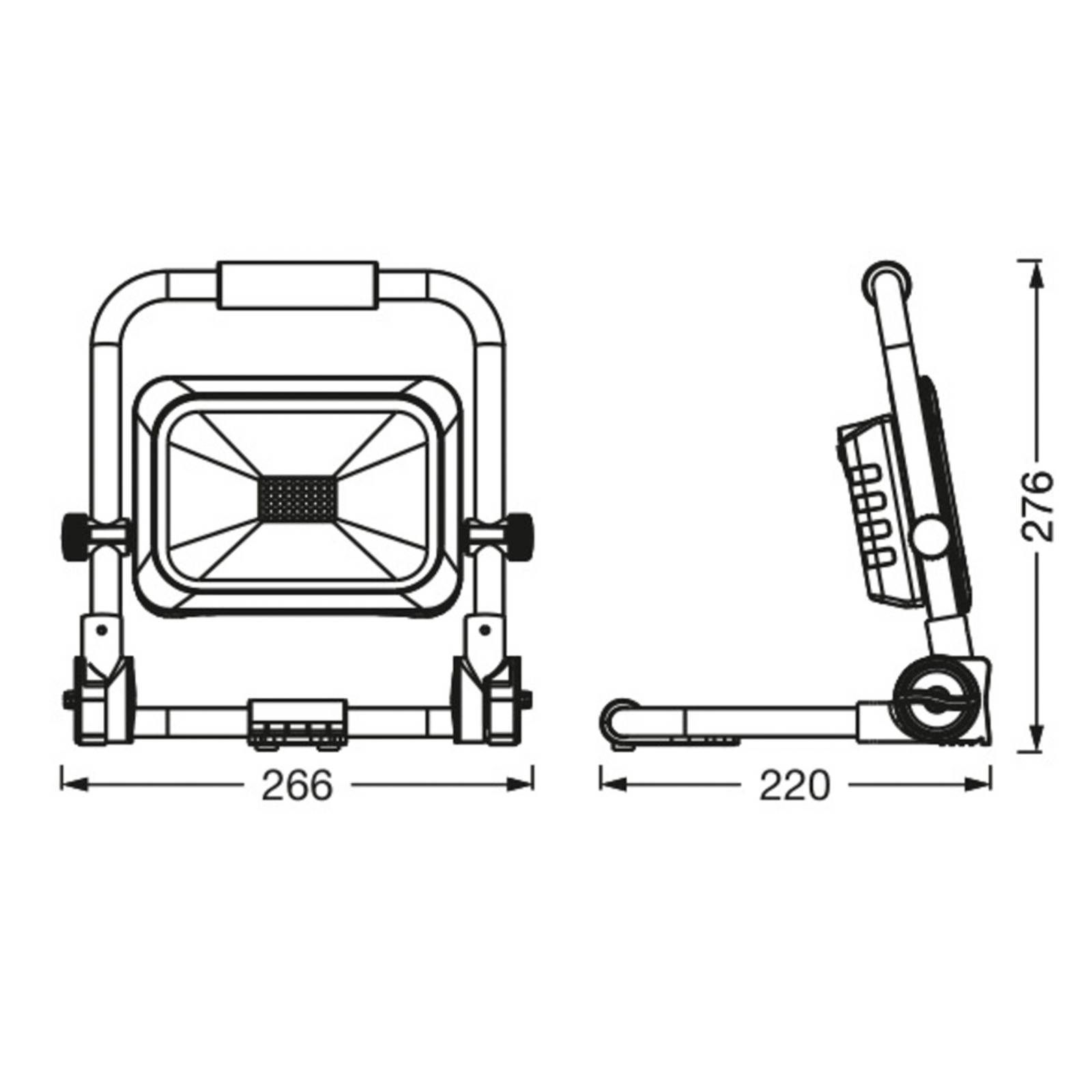 Ledvance LED-Worklight Value Battery Akku 20W von LEDVANCE