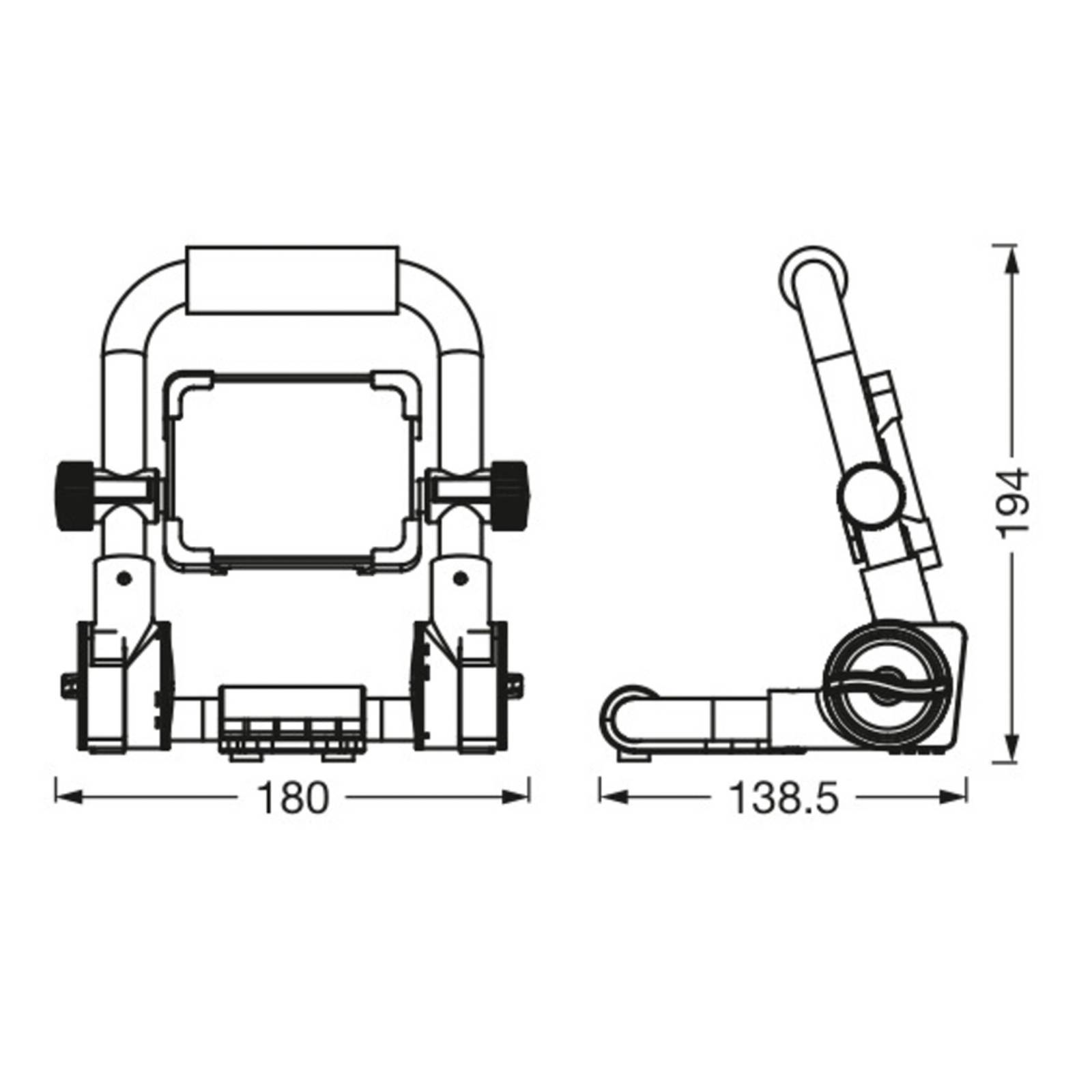 Ledvance LED-Worklight Value R-Stand Strahler 10W von LEDVANCE