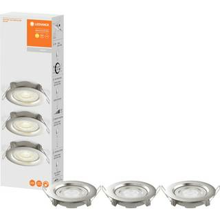 Ledvance Led Einbauleuchte Leuchte Lampe Spots 3er Set 4.9 W Warmweiß Weiß B-Ware von LEDVANCE