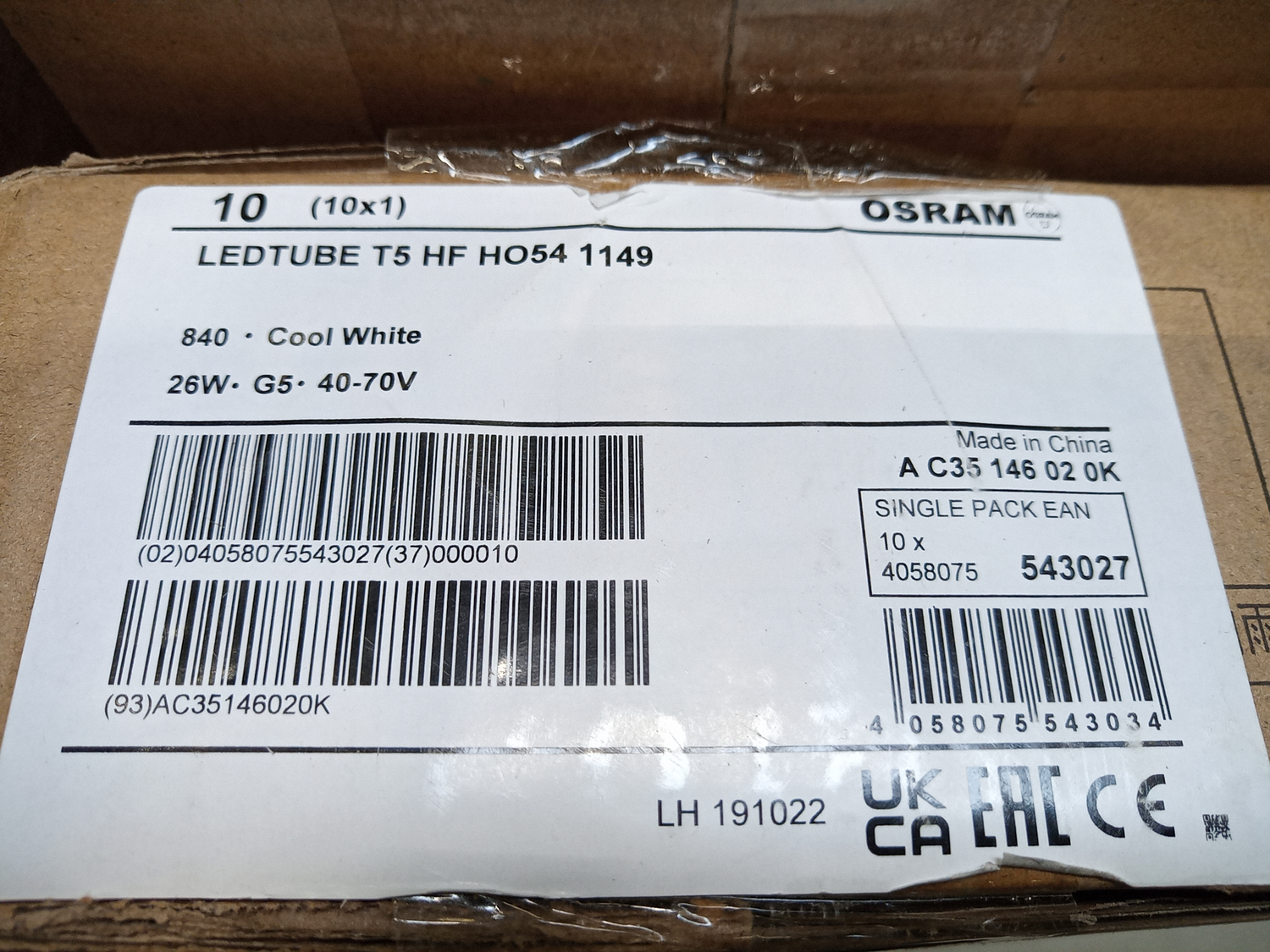 Ledvance Led G5 Röhrenform T5 Evg 26 W Neutralweiß Leuchtmittel Ersatz 20 Stück Ledvance Led G5 Röhrenform T5 Evg 26 W Neutralweiß Leuchtmittel Ersatz 20 Stück von LEDVANCE