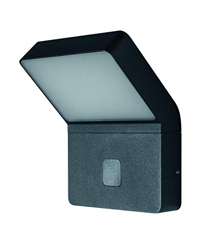 Ledvance LED Wand- und Deckenleuchte, Leuchte für Außenanwendungen, Warmweiß, Integrierter Tageslicht- und Bewegungssensor, Endura Style Wall Wide Sensor von Ledvance