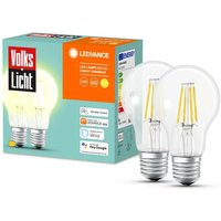 Ledvance - Pack 2 Led Glühbirnen E27 2700k 6w Bt Smart Ac32941 von LEDVANCE