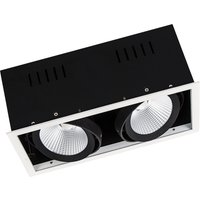 Ledvance LED-Spotlight SPOT MULTI 2x30W 3000K FL WT/BK von LEDVANCE