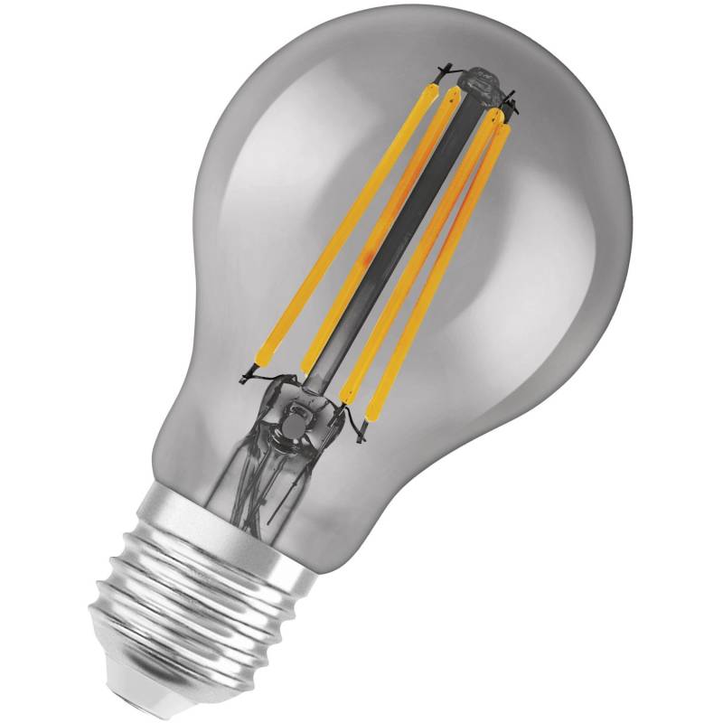 Ledvance Smart+ Bluetooth LED-Filamentlampe Kolbenf. Smoke E27/6W 540lm Warmweiß von LEDVANCE