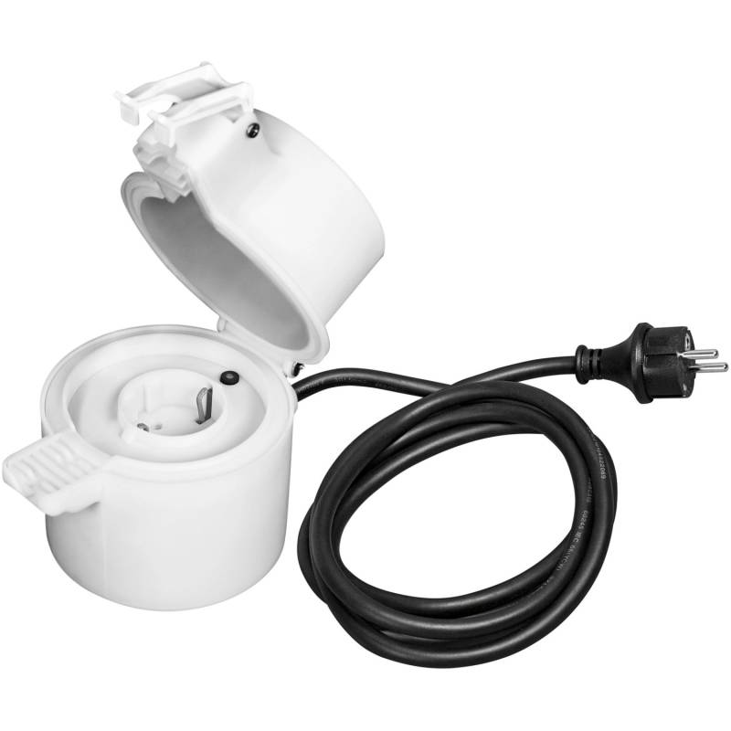 Ledvance Smart+ Bluetooth schaltbare Outdoor-Steckdose On/Off EU-Stecker Weiß von LEDVANCE