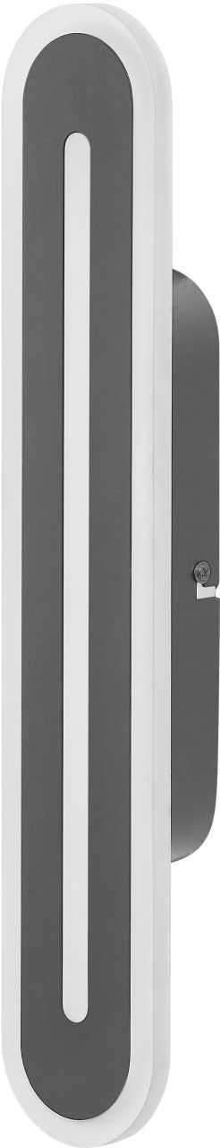 Ledvance Smart+ LED Badleuchte Orbis Bath schwarz 40 x 7 cm 17 W dimmbar von LEDVANCE