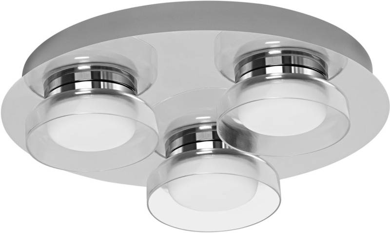 Ledvance Smart+ LED Badleuchte Orbis Round silber Ø 30 cm 18 W dimmbar von LEDVANCE