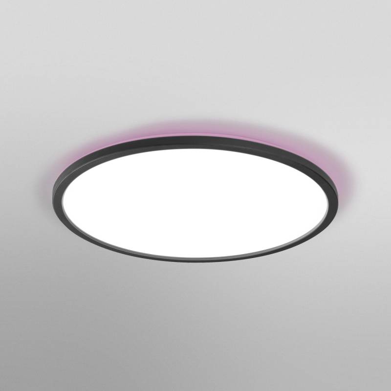 Ledvance Smart+ LED-Deckenleuchte Orbis Ultra Slim Rücklicht Schwarz Ø 40 cm von LEDVANCE