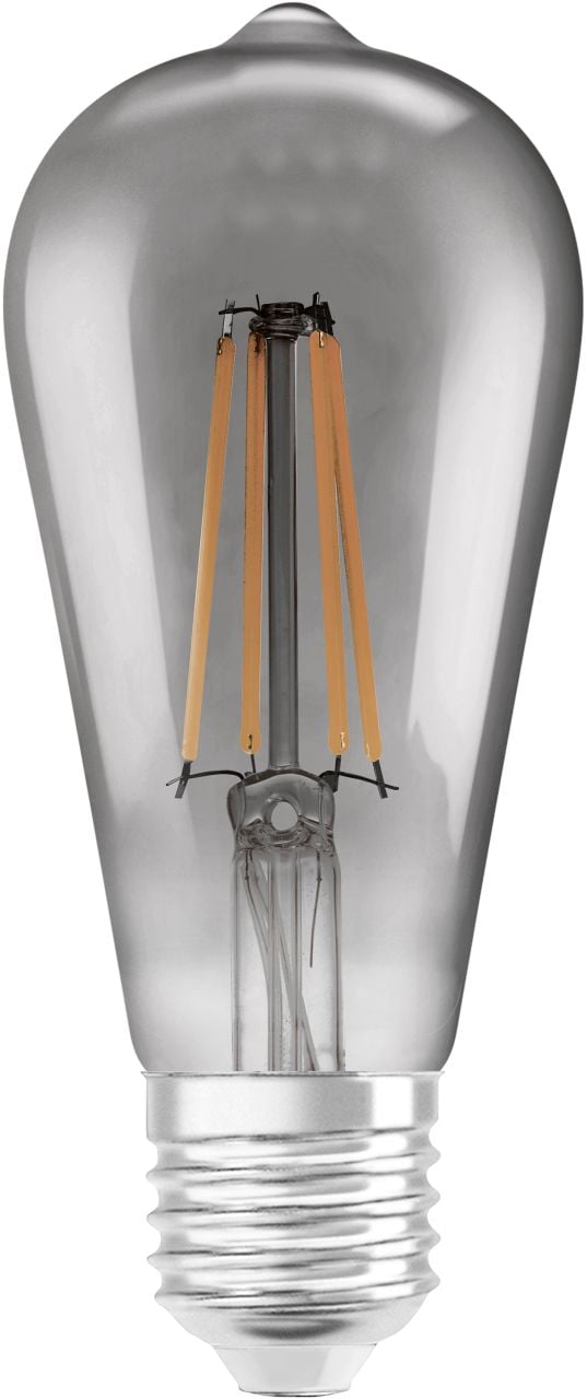 Ledvance Smart+ LED Leuchtmittel Edison ST64 E27 6 W dimmbar rauch von LEDVANCE
