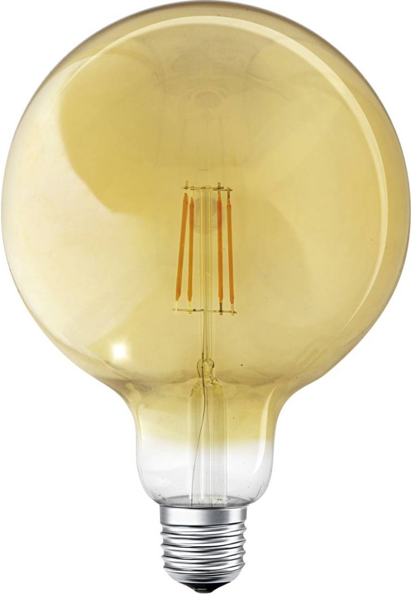 Ledvance Smart+ LED Leuchtmittel Globe G55 E27 6W warmweiß, dimmbar, amber von LEDVANCE