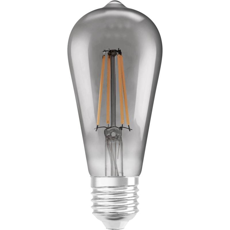 Ledvance Smart+ Leuchtmittel Wifi Filament Edison E27/6 W Light grey von LEDVANCE