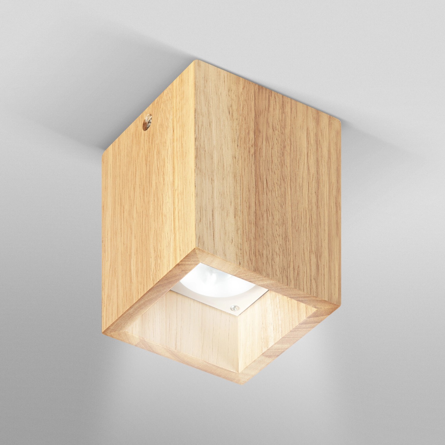 Ledvance Smart+ WiFi Deckenleuchte Decor Holz Holzbraun Tunable White 13 cm von LEDVANCE