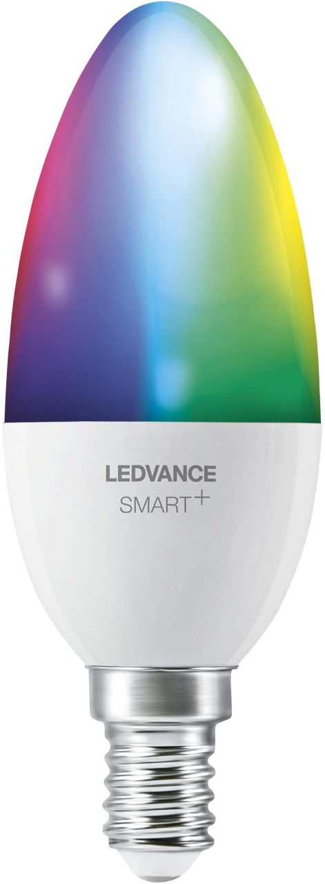 Ledvance Smart+WiFi LED Leuchtmittel Kerze B40 Kerze E14 4,9 W RGBW Smart von LEDVANCE