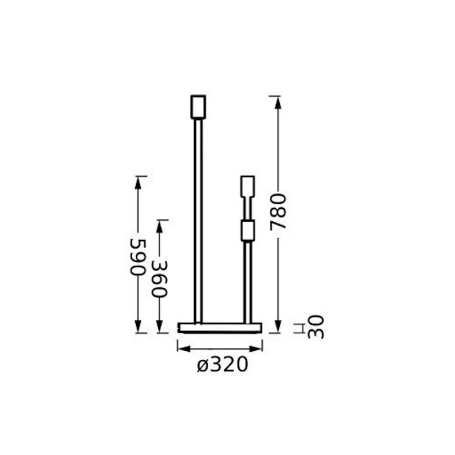 Ledvance Stehleuchte Decor Stick Höhe 78cm Dunkelgrau Stehlampe Lampe Leuchte B-Ware Ledvance Stehleuchte Decor Stick Höhe 78cm Dunkelgrau Stehlampe Lampe Leuchte B-Ware von LEDVANCE