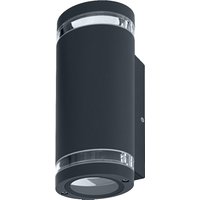 Ledvance Wand-Außenleuchte ohne Leuchtmittel für GU10 Sockel ENDURA CLASSIC BEAMGAPUPDOWN GU10DG  – 4058075554559 von LEDVANCE