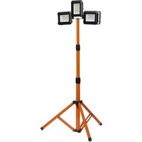 Worklight led Tripod - Arbeitslicht mit Stativ, zentraler Fluter mit 30W und zwei abnehmbaren Akku Strahlern 5W, IP54, 3280 Lumen, 4000K kaltweiß, von LEDVANCE