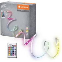 Ledvance - flex 3M LED-Streifen rc, weiß, 9W, 600lm, warmweißes Licht, integrierter Sound-Receiver, RGB-Farbsensor, Fernbedienung, lange Lebensdauer, von LEDVANCE