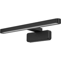 Orbis disc bar Badezimmer-Spiegelleuchte 400mm, schwarz, 6W, 720lm, warm- bis kaltweißes Weißlicht, per Lichtschalter steuerbar, Wand- und von LEDVANCE