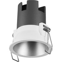 Ledvance - spot twist Einbau-Downlight, silber, 5W, 400lm, 840 wt, 70mm Durchmesser, kaltweiße Lichtfarbe, bis zu 90% Energieersparnis im Vergleich von LEDVANCE