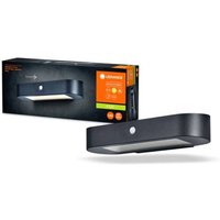Neuwertig] Ledvance Endura Style Solar Wandleuchte Wandleuchte Außenwandleuchte Oval Schwar B-Ware von LEDVANCE