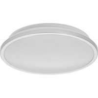 Orbis disc Badezimmer-Deckenleuchte 300mm, Chrom, 18W, 2200lm, warm- bis kaltweißes Weißlicht, per Lichtschalter steuerbar, besonders schlankes von LEDVANCE
