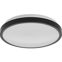 Orbis disc Badezimmer-Deckenleuchte 300mm, schwarz, 18W, 2200lm, warm- bis kaltweißes Weißlicht, per Lichtschalter steuerbar, besonders schlankes von LEDVANCE